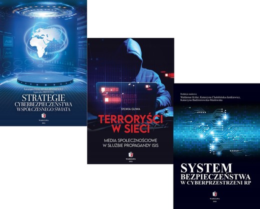 okładka CYBERBEZPIECZEŃSTWO W SIECI Pakiet 3 książki ebook | epub, mobi, pdf | Waldemar Kitler, Katarzyna Chałubińska-Jentkiewicz, Sylwia Gliwa, Katarzyna Badźmirowska-Masłowska, Agnieszka Brzostek