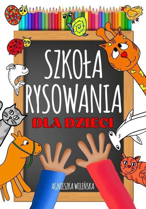 okładka Szkoła rysowania dla dzieci książka