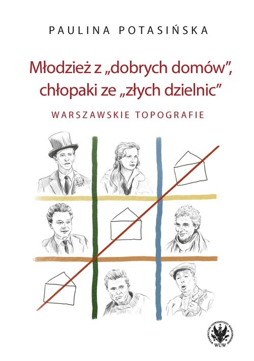 okładka Młodzież z „dobrych domów”, chłopaki ze „złych dzielnic”. W arszawskie topografie książka