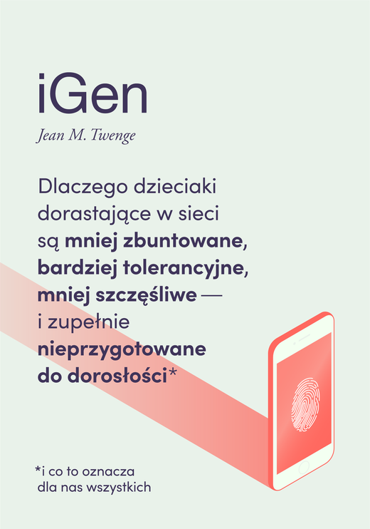 okładka iGen ebook | epub, mobi | Jean M. Twenge