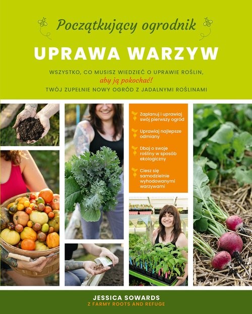 okładka Początkujący ogrodnik Uprawa warzyw książka