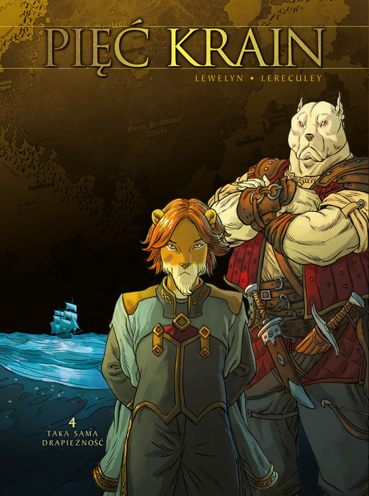 okładka Taka sama drapieżność. Pięć Krain. Tom 4 książka