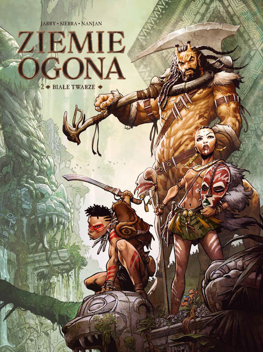 okładka Białe Twarze. Świat Akwilonu. Ziemie Ogona. Tom 2 książka