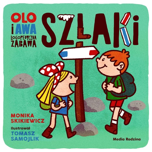 okładka Olo i Awa. Logopedyczna zabawa. Szlaki książka