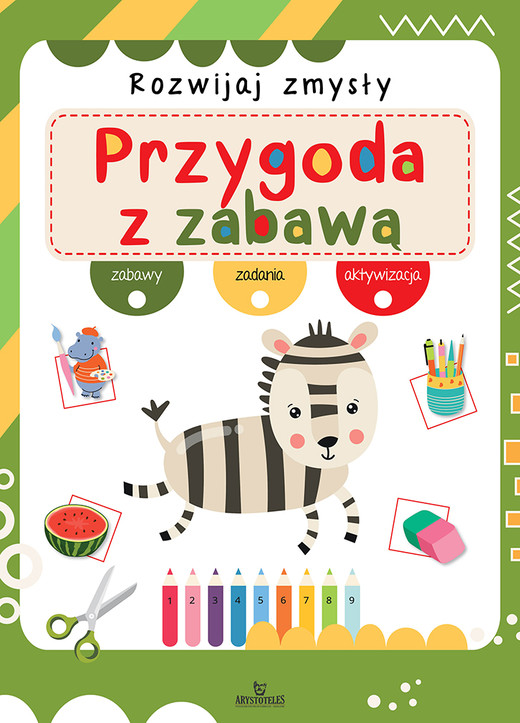 okładka Przygoda z zabawą książka