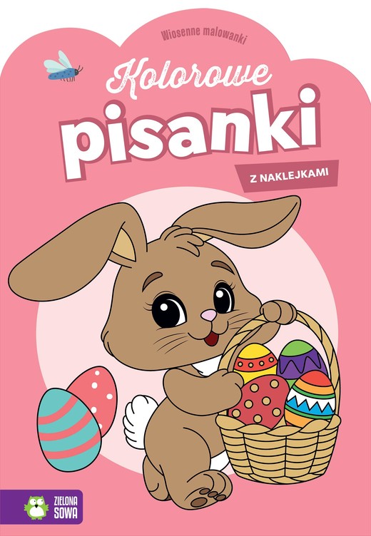 okładka Kolorowe pisanki. Wiosenne malowanki książka