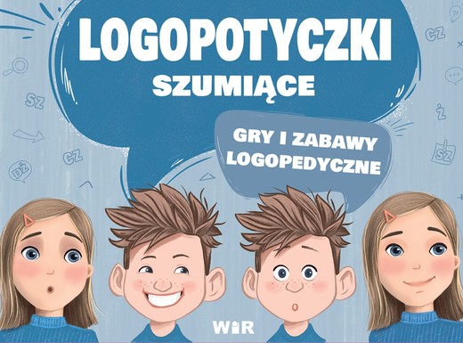 okładka Logopotyczki szumiące gry i zabawy logopedyczne książka | Jowita Wilk