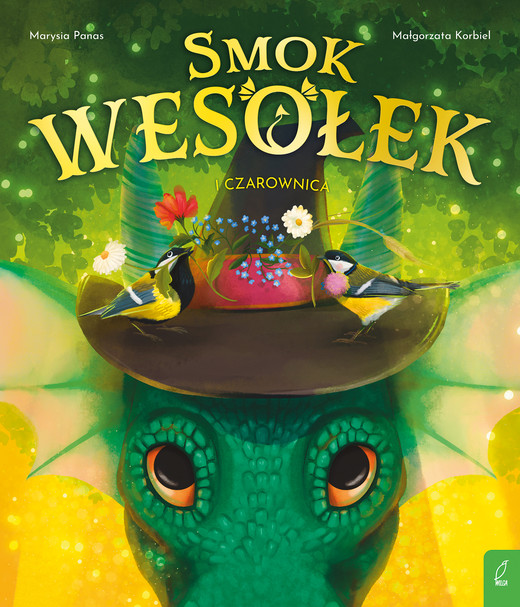 okładka Smok Wesołek i czarownica książka