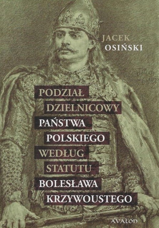 okładka Podział dzielnicowy państwa polskiego według statutu Bolesława Krzywoustego książka | Osiński Jacek