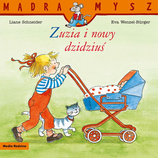 okładka Zuzia i nowy dzidziuś. Mądra Mysz książka