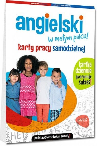 okładka Angielski w małym palcu. Karty pracy samodzielnej książka