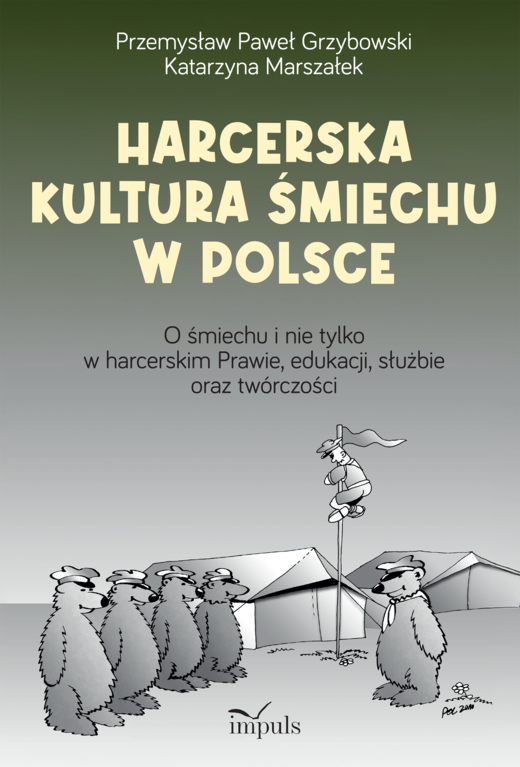 okładka Harcerska kultura śmiechu w Polsce książka | Marszałek Katarzyna