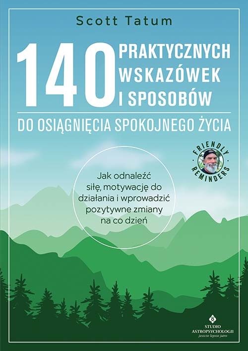 okładka 140 praktycznych wskazówek i sposobów do osiągnięcia spokojnego życia książka