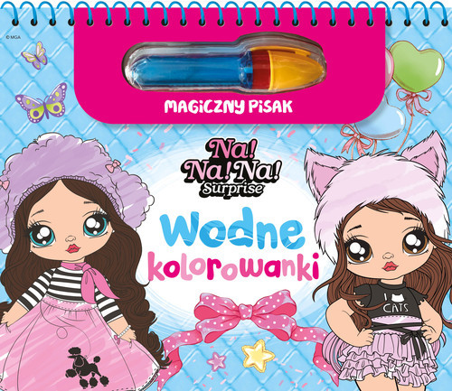 okładka Na! Na! Na! Surprise. Wodne kolorowanki. Magiczny pisak książka