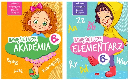 okładka Pakiet Bawię się i uczę. Akademia / Elementarz książka