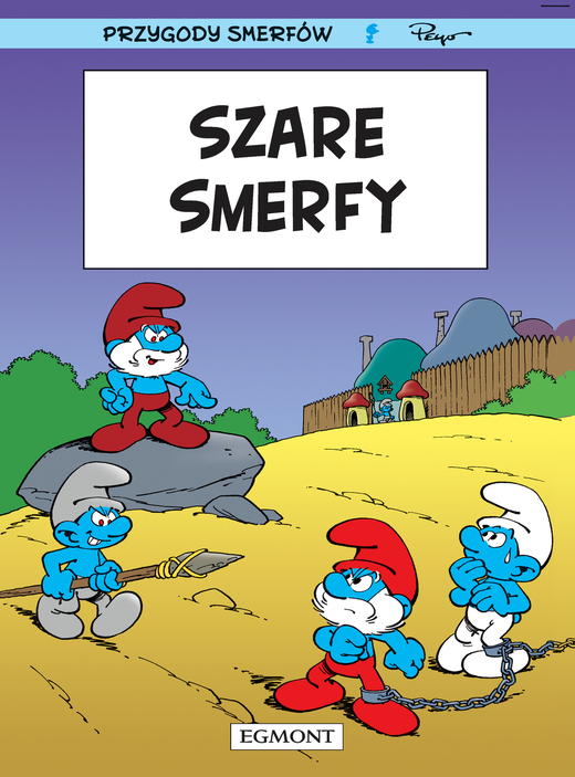okładka Szare Smerfy. Smerfy książka