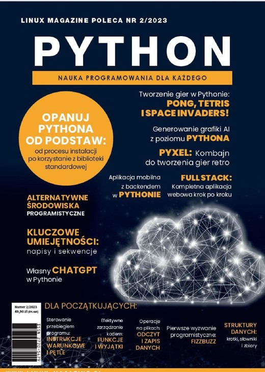 okładka Linux Magazine Poleca - Python cz.2 Linux Magazine Poleca - Python cz.2 ebook | pdf | Praca zbiorowa