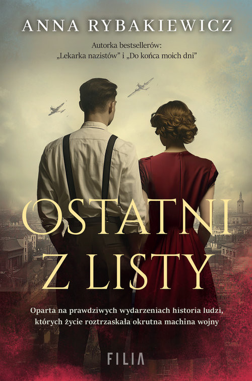 okładka Ostatni z listy Wielkie Litery książka | Anna Rybakiewicz