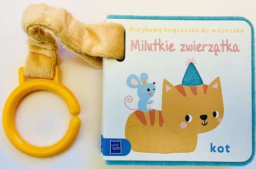 okładka Milutkie zwierzątka. Dotykowa książeczka do wózeczka książka