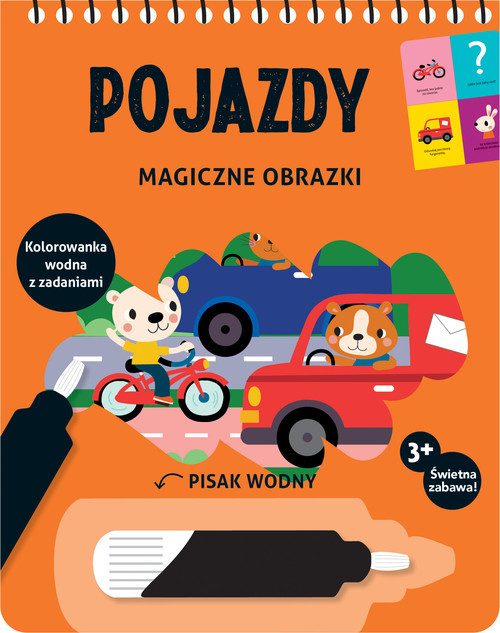 okładka Magiczne obrazki. Pojazdy książka