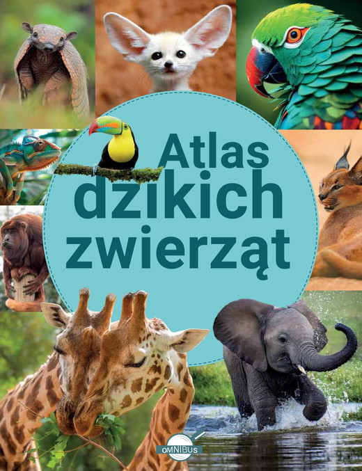 okładka Atlas dzikich zwierząt książka