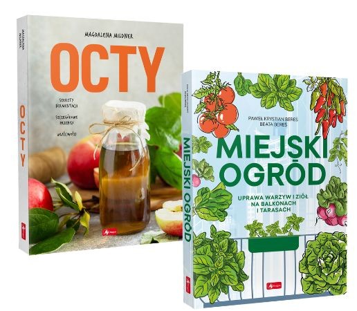 okładka Pakiet Poradniki Octy / Miejski ogród książka