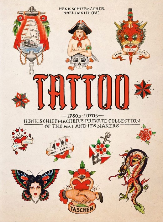 okładka TATTOO. 1730s-1970s. Henk Schiffmacher's Private Collection. 40th Ed. wer. angielska książka