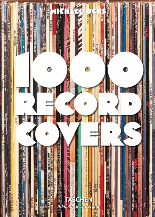 okładka 1000 Record Covers wer. angielska książka