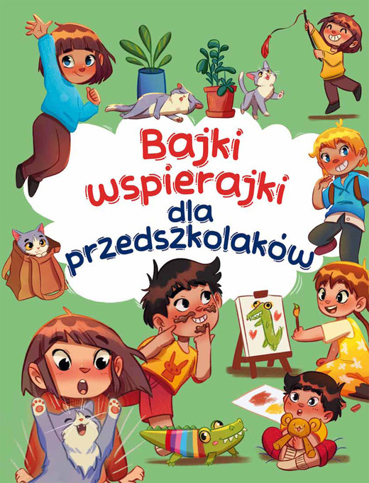 okładka Bajki wspierajki dla przedszkolaków książka