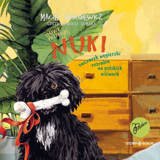 okładka Nowe przygody Nuki. Owczarek węgierski rozrabia na polskich nizinach audiobook | MP3 | Maciej Dobosiewicz