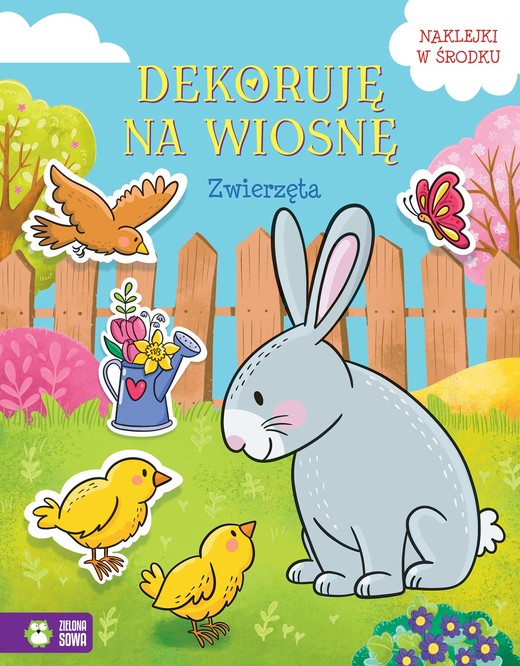 okładka Zwierzęta. Dekoruję na wiosnę książka