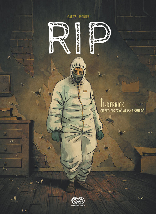 okładka Derrick. Ciężko przeżyć własną śmierć. RIP. Tom 1 wyd. 2025 książka
