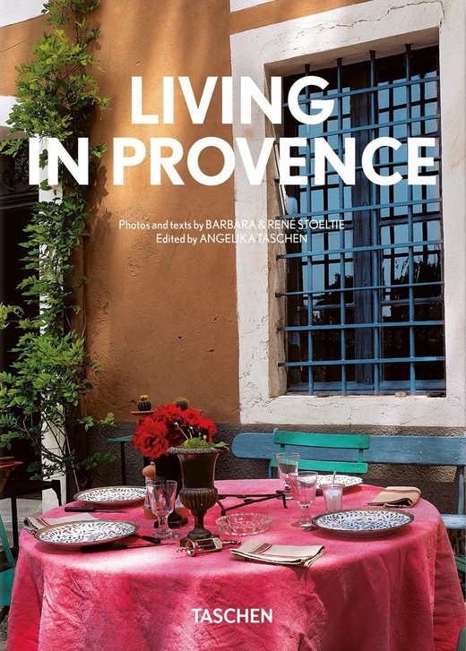 okładka Living in Provence. 40th Ed. wer. angielsko-francusko-niemiecka książka