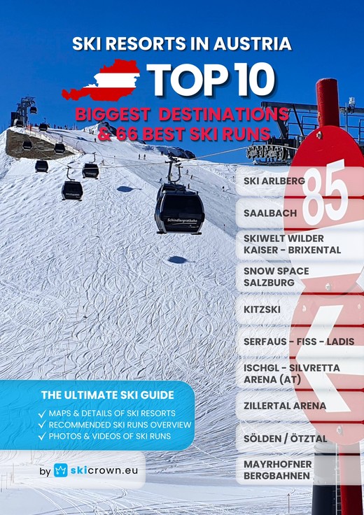 okładka Ski Resorts in Austria: Top 10 Biggest Destinations & 66 Best Ski Runs - The Ultimate Ski Guide ebook | pdf | Artur Mikołajko, Agnieszka Wąsik