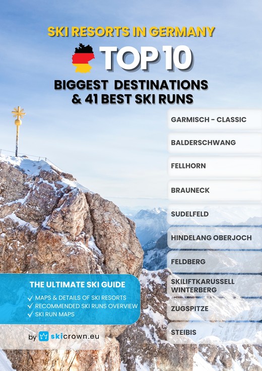 okładka Ski Resorts in Germany: Top 10 Biggest Destinations & 41 Best Ski Runs - The Ultimate Ski Guide ebook | pdf | Artur Mikołajko, Agnieszka Wąsik