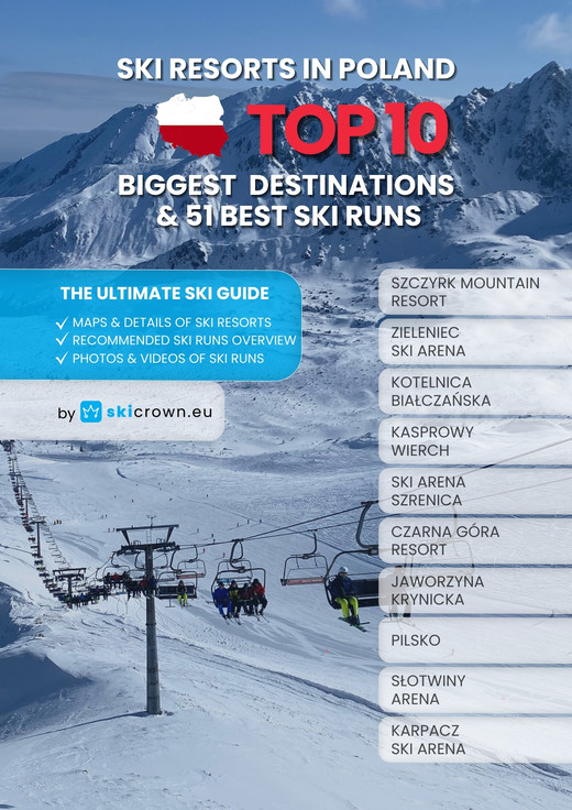 okładka Ski Resorts in Poland: Top 10 Biggest Destinations & 51 Best Ski Runs - The Ultimate Ski Guide ebook | pdf | Artur Mikołajko, Agnieszka Wąsik