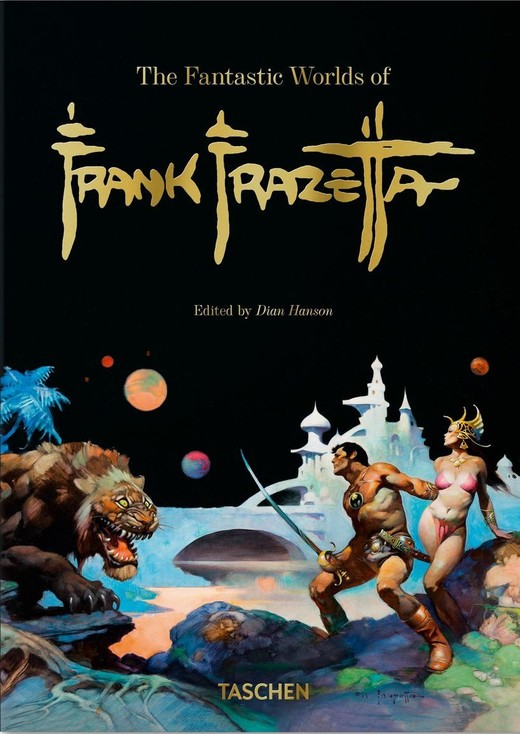 okładka The Fantastic Worlds of Frank Frazetta. 40th Ed. wer. angielska książka