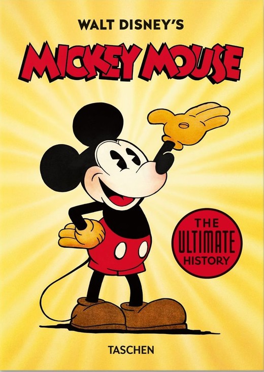 okładka Walt Disney's Mickey Mouse. The Ultimate History. 40th Ed. wer. angielska książka