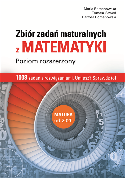 okładka Matematyka zbiór zadań maturalnych poziom rozszerzony książka