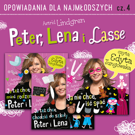 okładka Peter, Lena i Lasse audiobook | MP3 | Astrid Lindgren