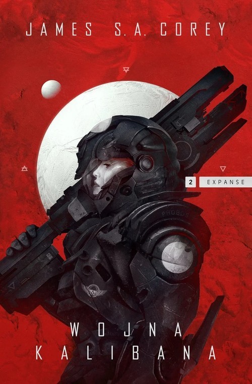 okładka Wojna Kalibana Cykl Expanse Tom 2 książka | Corey JamesS.A.
