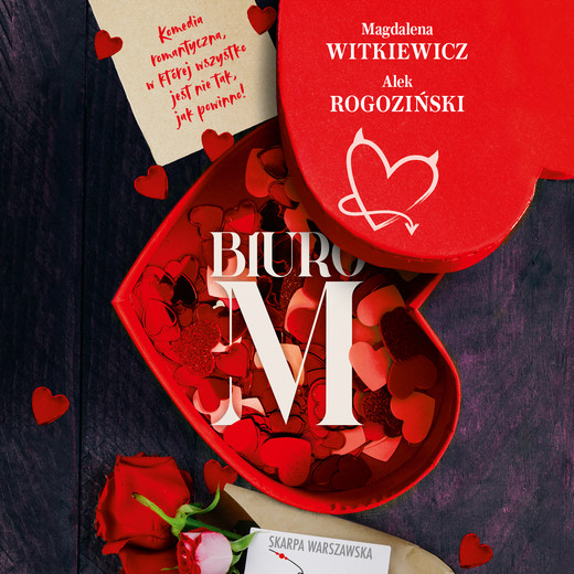 okładka Biuro M audiobook | MP3 | Magdalena Witkiewicz, Alek Rogoziński