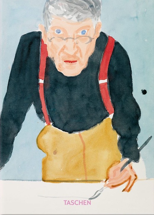 okładka David Hockney. A Chronology. 40th Ed. wer. angielska książka