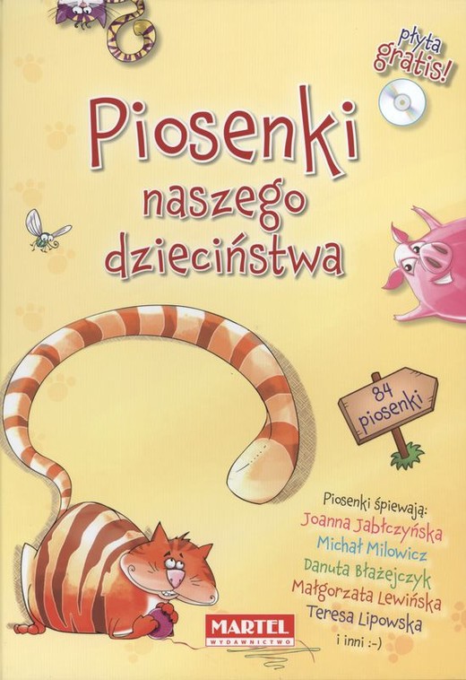 okładka Piosenki naszego dzieciństwa + CD książka | Opracowanie zbiorowe