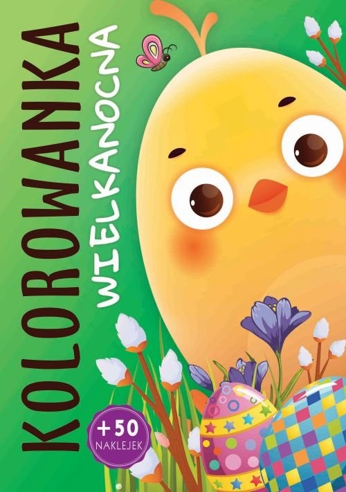 okładka Wielkanocna kolorowanka książka