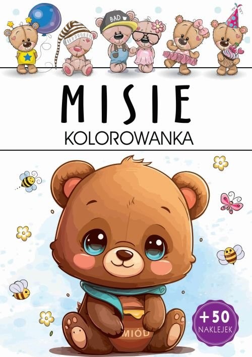 okładka Misie książka | Praca Zbiorowa