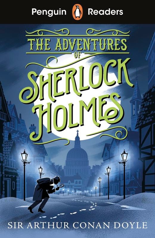 okładka The Adventures of Sherlock Holmes. Penguin Readers Level 4 wer. angielska książka