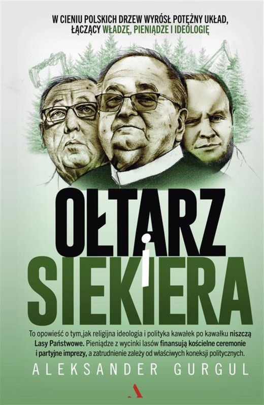 okładka Ołtarz i siekiera książka