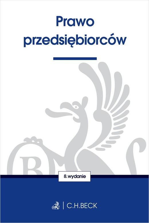 okładka Prawo przedsiębiorców wyd. 8 książka