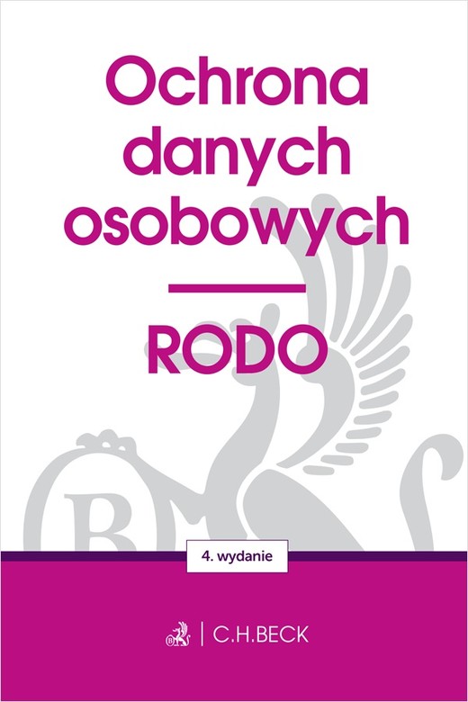 okładka Ochrona danych osobowych. RODO wyd. 4 książka